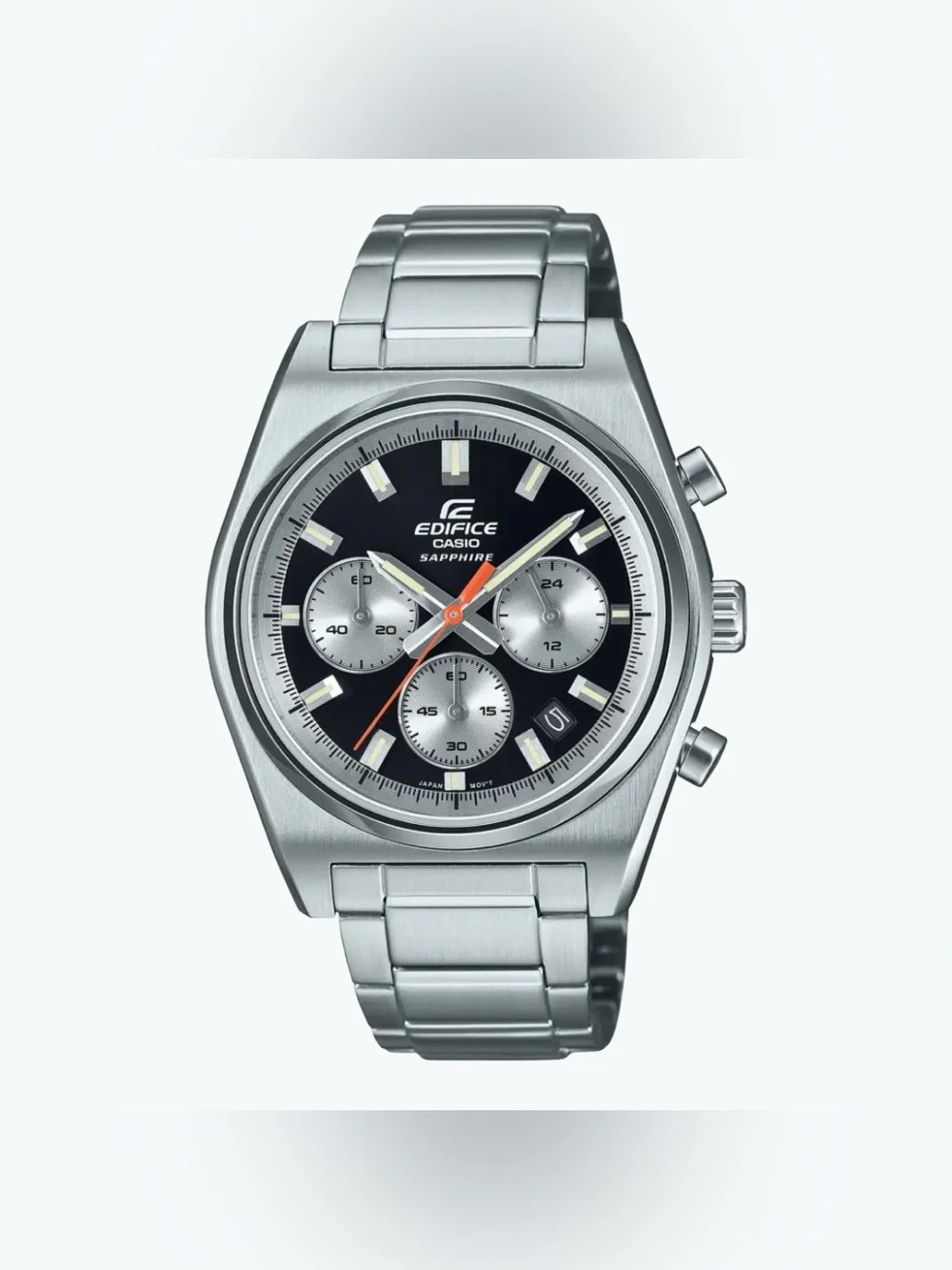 Casio Edifice EFB-730D-1AV Analog Chronograph Watch (Black)